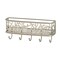 mDesign Metal Wall Mount Entryway Storage, Mail Sorter Basket